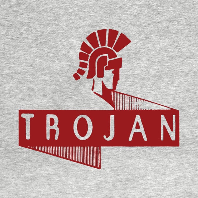 Trojan in red (Solid Graphic Version) by vokoban